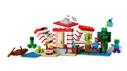 LEGO® Minecraft® The TNT Jungle House 21275