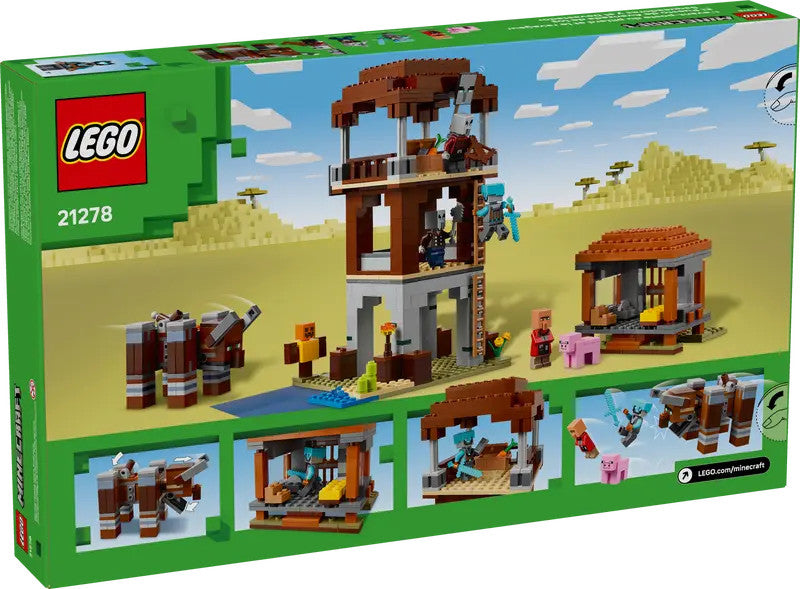 LEGO® Minecraft® The Pillager Outpost and Ravager 21278
