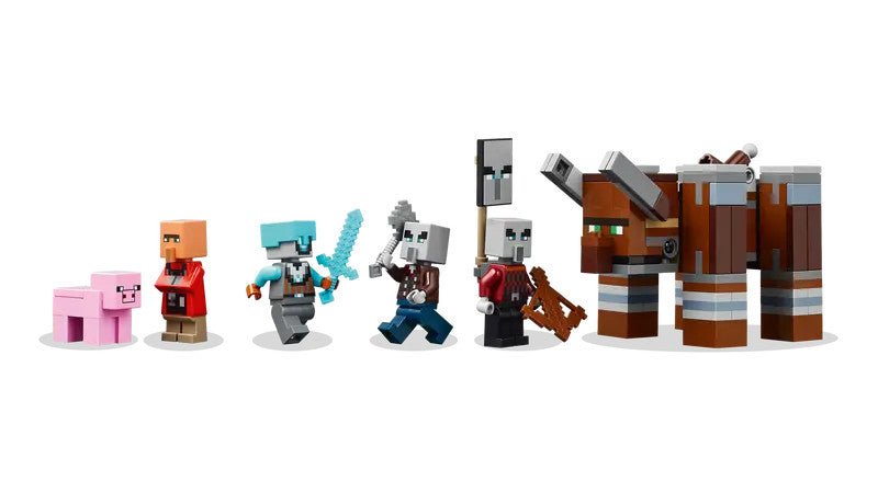 LEGO® Minecraft® The Pillager Outpost and Ravager 21278