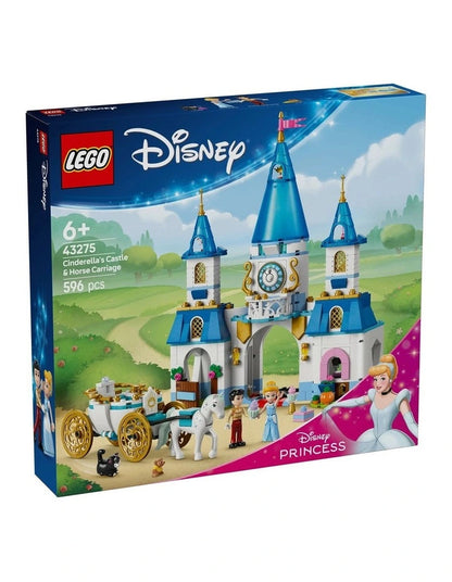 LEGO®  Disney™ - Cinderella's Castle & Horse Carriage 43275