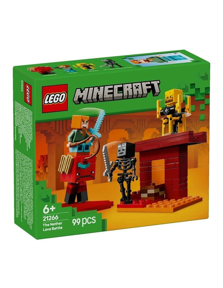 LEGO® Minecraft®- The Nether Lava Battle 21266