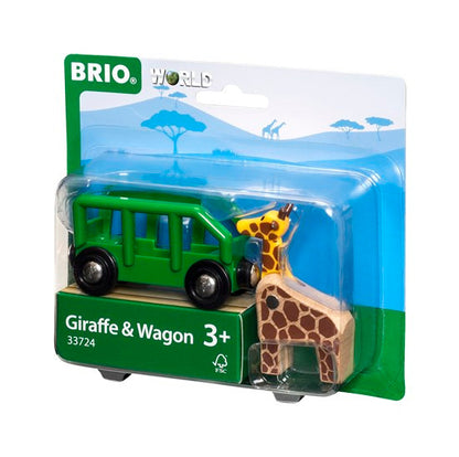 BRIO Vehicle - Giraffe and Wagon | 33724
