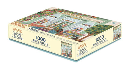 WerkShoppe 1000pc - Books & Blooms Puzzle