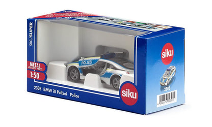 Siku - BMW i8 Police - 1:50 Scale