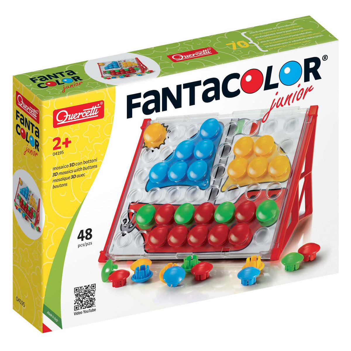 Quercetti FantaColor Mosaic - Junior Basic 4195