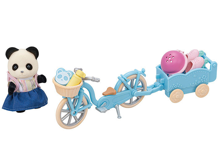 Sylvanian Families - Panda Girl - Cycle & Skate Set 5652