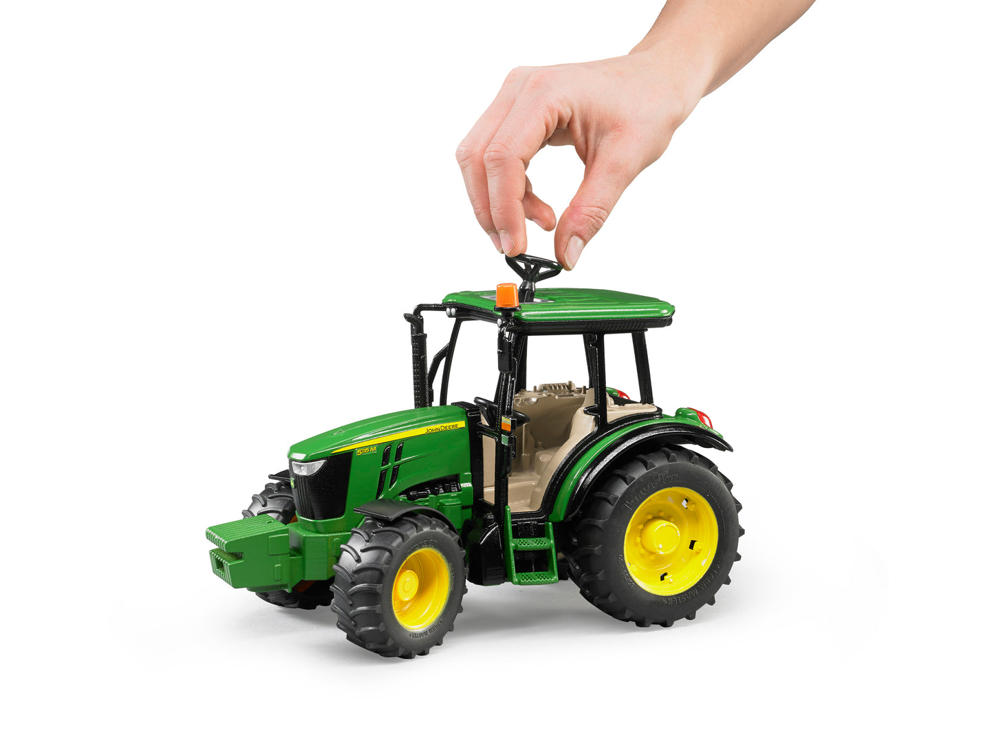 Bruder John Deere 5115M Tractor 02106 1:16 scale farm tractor with working steering and removable front weight