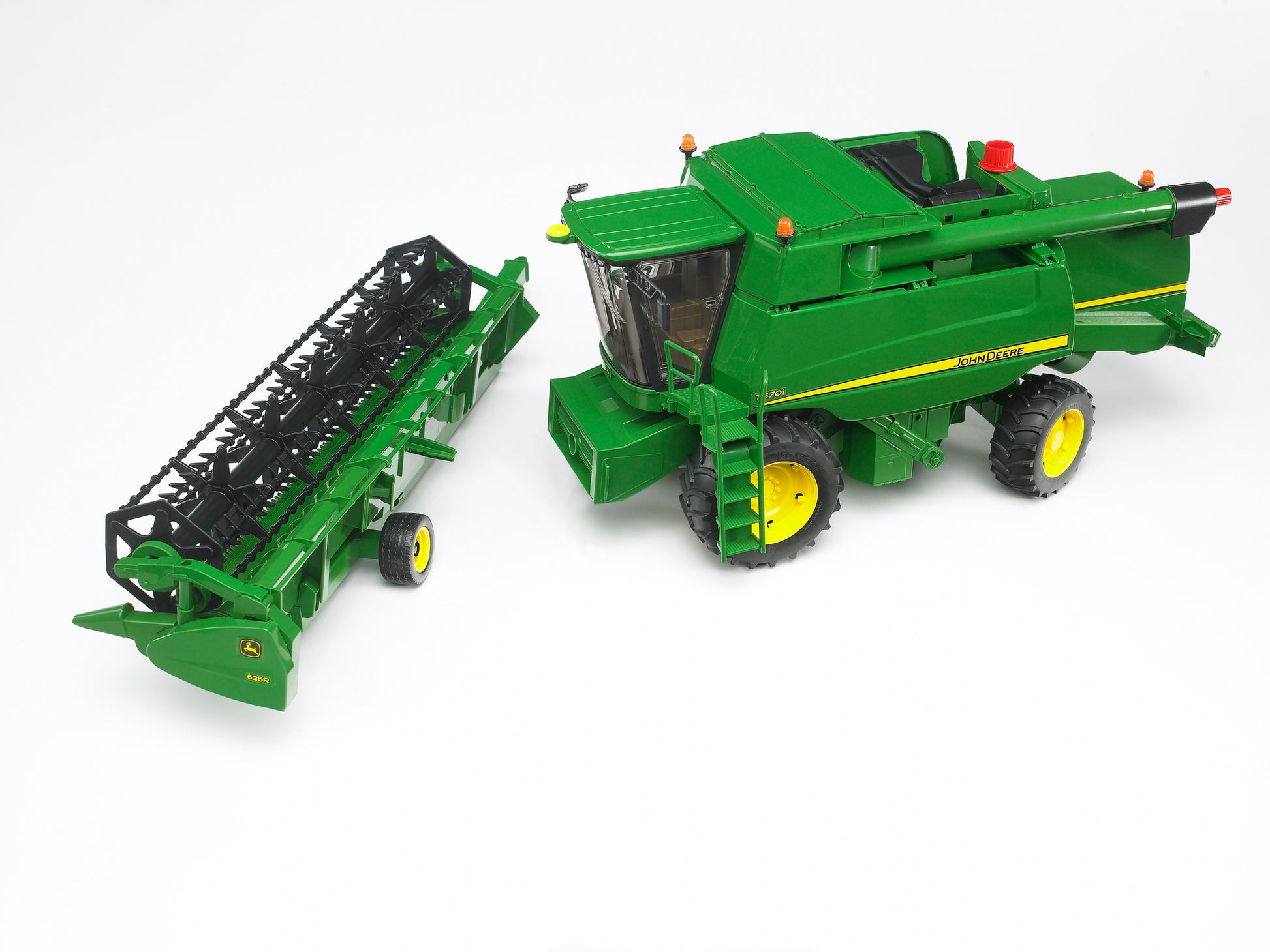 Bruder John Deere T670i Combine Harvester 24002132 1:16 scale farm toy with detachable harvesting header and working grain auger