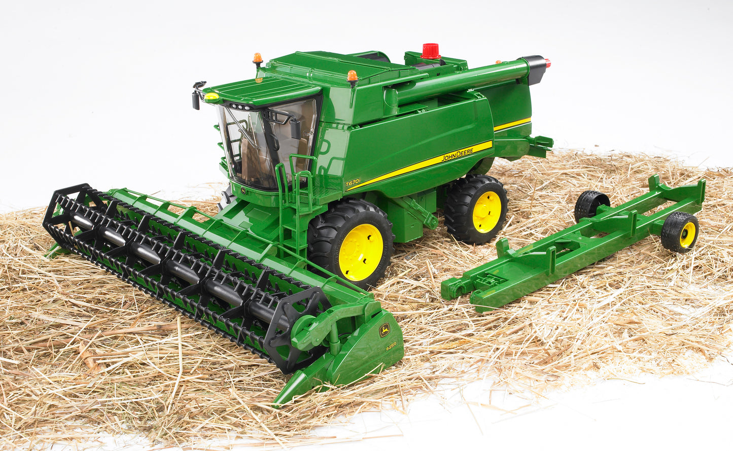 Bruder John Deere T670i Combine Harvester 24002132 1:16 scale farm toy with detachable harvesting header and working grain auger
