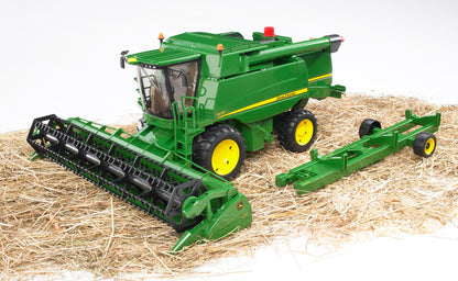 Bruder John Deere T670i Combine Harvester 24002132 1:16 scale farm toy with detachable harvesting header and working grain auger