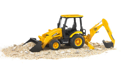 Bruder JCB MIDI CX Backhoe Loader 02427 1:16 scale construction vehicle with functional front loader and rear excavator