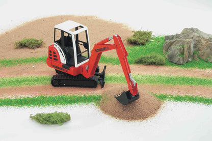 Bruder Schaeff HR16 Mini Excavator 02432 1:16 scale construction vehicle with rotating cab and working excavator arm