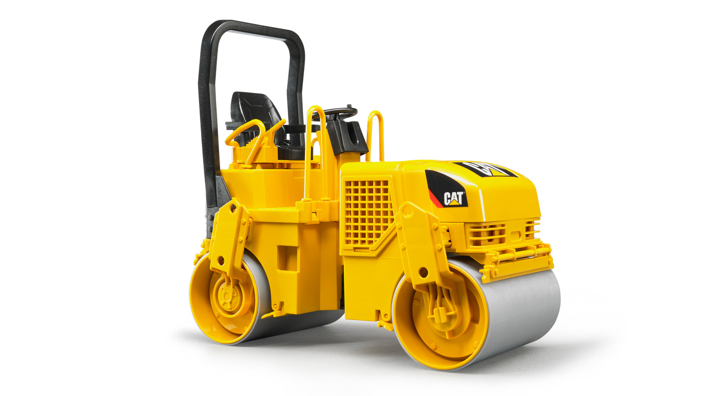Bruder CAT Asphalt Drum Compactor 02433 1:16 scale Caterpillar road roller construction vehicle