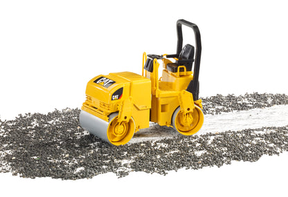 Bruder CAT Asphalt Drum Compactor 02433 1:16 scale Caterpillar road roller construction vehicle