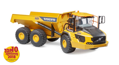 Bruder Volvo Articulated Hauler A60H 02455 1:16 scale construction dump truck with articulated steering and tipping tray