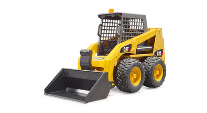 Bruder CAT Skid Steer Loader 02481 1:16 scale construction vehicle with functional loading arm and detachable front bucket