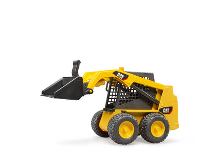 Bruder CAT Skid Steer Loader 02481 1:16 scale construction vehicle with functional loading arm and detachable front bucket