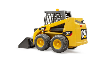 Bruder CAT Skid Steer Loader 02481 1:16 scale construction vehicle with functional loading arm and detachable front bucket