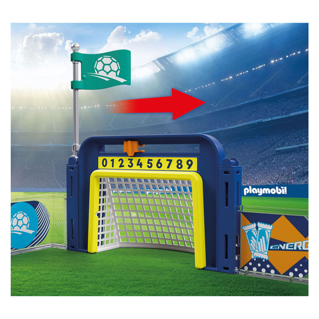 PLAYMOBIL Sports & Action - Soccer Training Station 72057