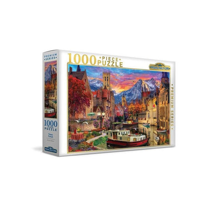 Harlington 1000pc - Town Canal Puzzle
