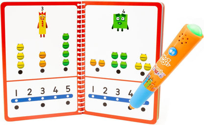Hand2Mind - Educational Insights - Hot Dots Numberblocks 1-10 Activity Book & Interactive Pen