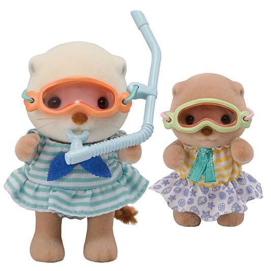 Sylvanian Families - Sea Otter Sisters - Splashy Snorkel Set