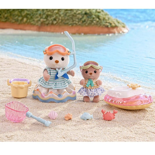 Sylvanian Families - Sea Otter Sisters - Splashy Snorkel Set