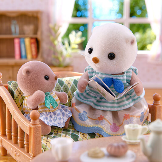 Sylvanian Families - Sea Otter Sisters - Splashy Snorkel Set