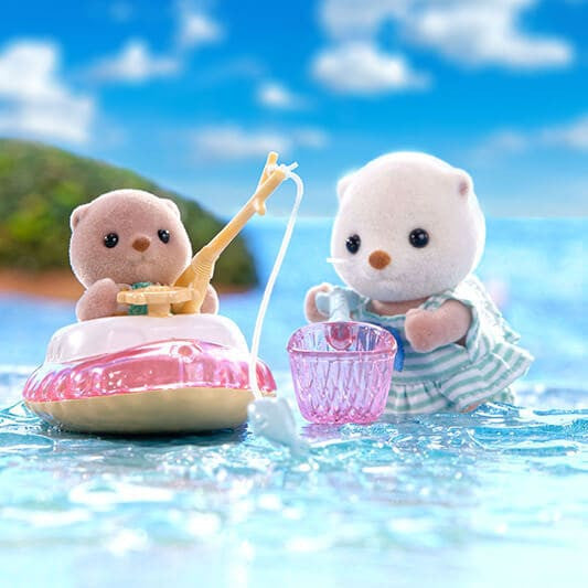 Sylvanian Families - Sea Otter Sisters - Splashy Snorkel Set