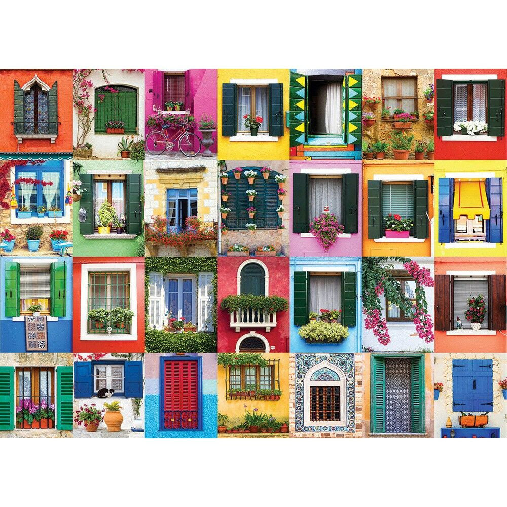 Eurographics 1000pc - Mediterranean Windows Puzzle