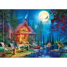 Eurographics 1000pc - Moon Lake Cabin Puzzle