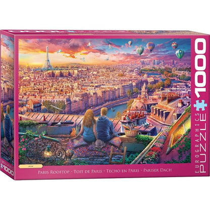 Eurographics 1000pc - Paris Rooftop Puzzle