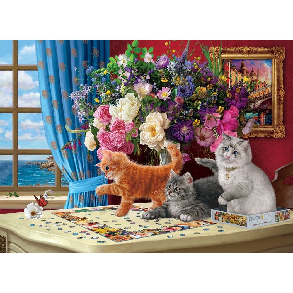 Eurographics 1000pc - Puzzling Cats Puzzle