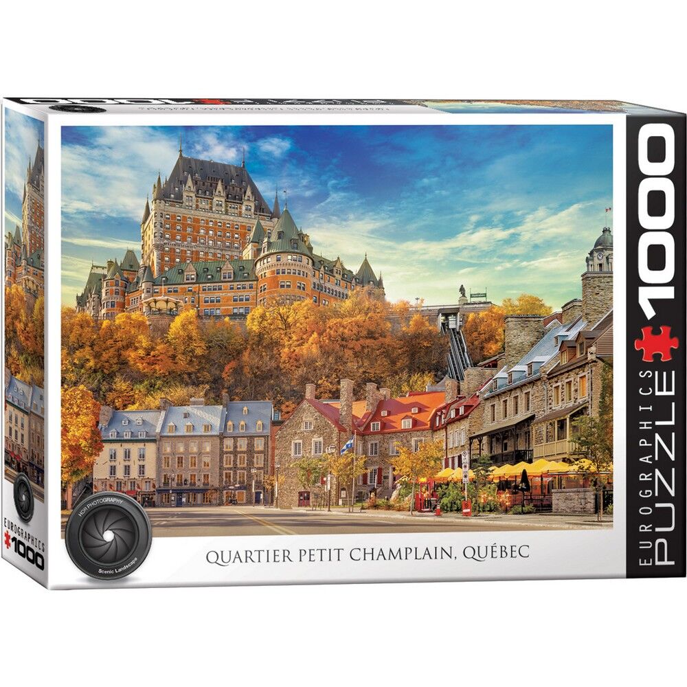 Eurographics 1000pc - Rue Du Marche Quebec Puzzle