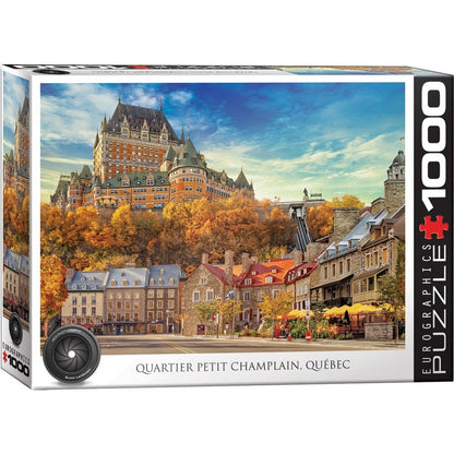 Eurographics 1000pc - Rue Du Marche Quebec Puzzle