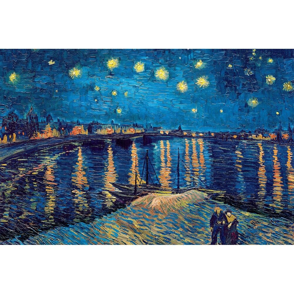 Eurographics 1000pc - Starry Night Over the Rhône Puzzle