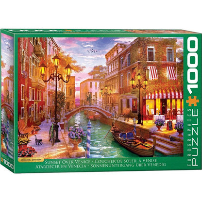 Eurographics 1000pc - Sunset Over Venice Puzzle