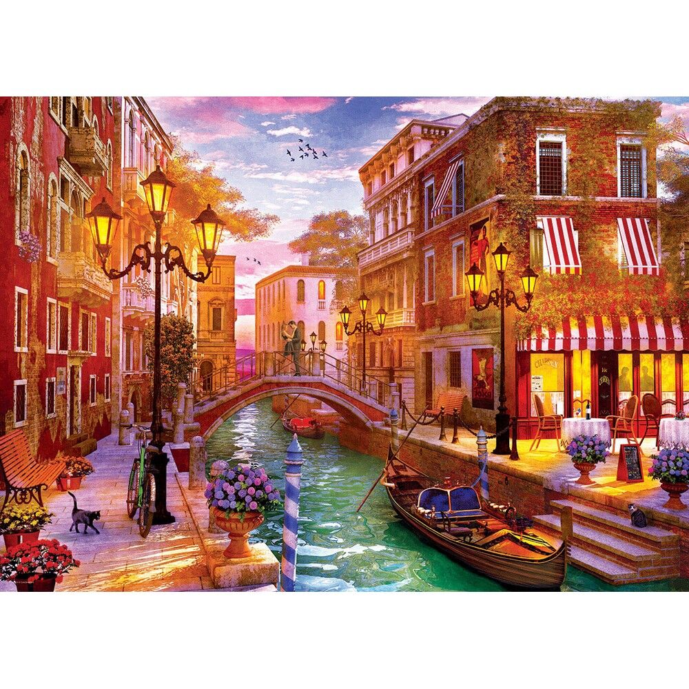 Eurographics 1000pc - Sunset Over Venice Puzzle