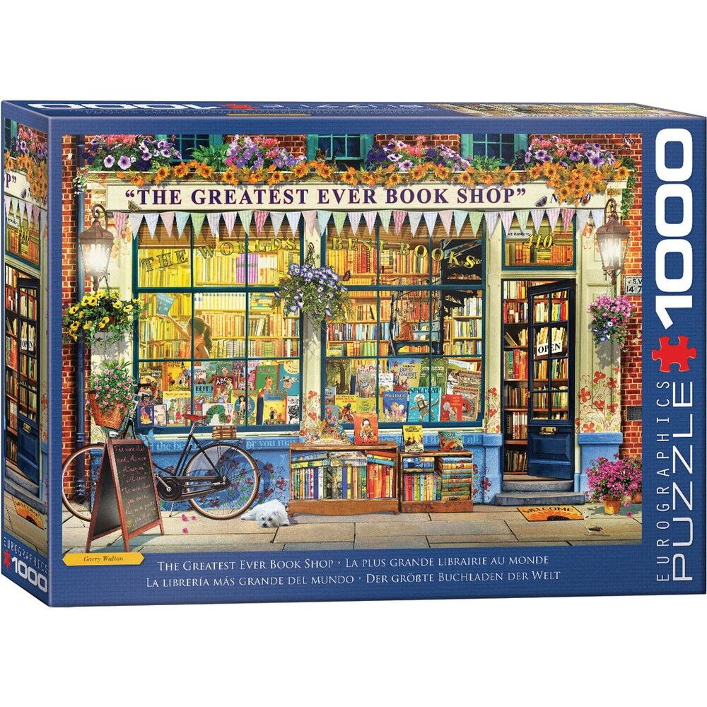 Eurographics 1000pc - The Greatest Bookstore Puzzle