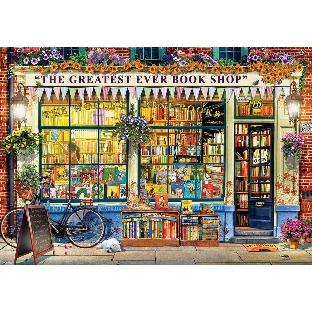 Eurographics 1000pc - The Greatest Bookstore Puzzle