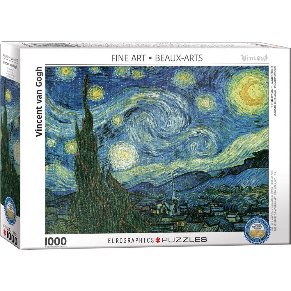 Eurographics 1000pc - Van Gogh - Starry Night Puzzle