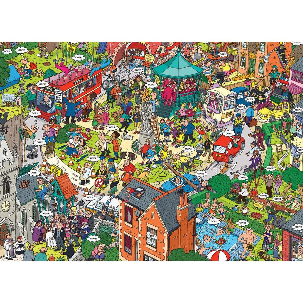 Eurographics 500XL pc - What Could Go Wrong? Puzzle