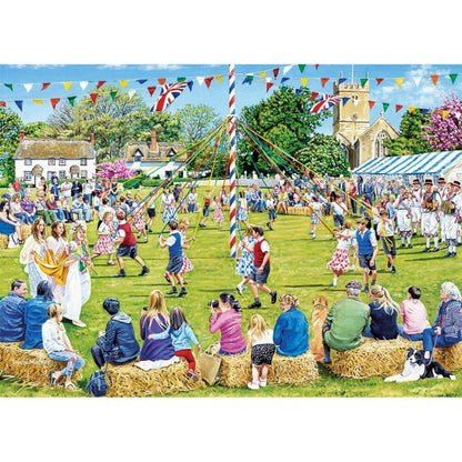 Gibsons 1000pc - Around The Maypole Puzzle