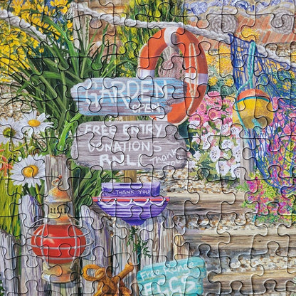Gibsons 1000pc - Beechcomber's Garden Puzzle