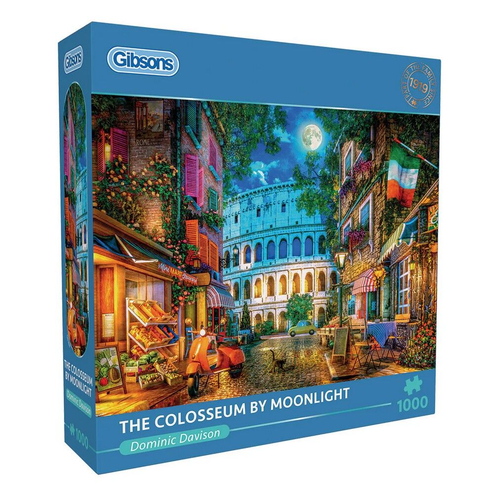 Gibsons 1000pc - Colosseum By Moonlight Puzzle