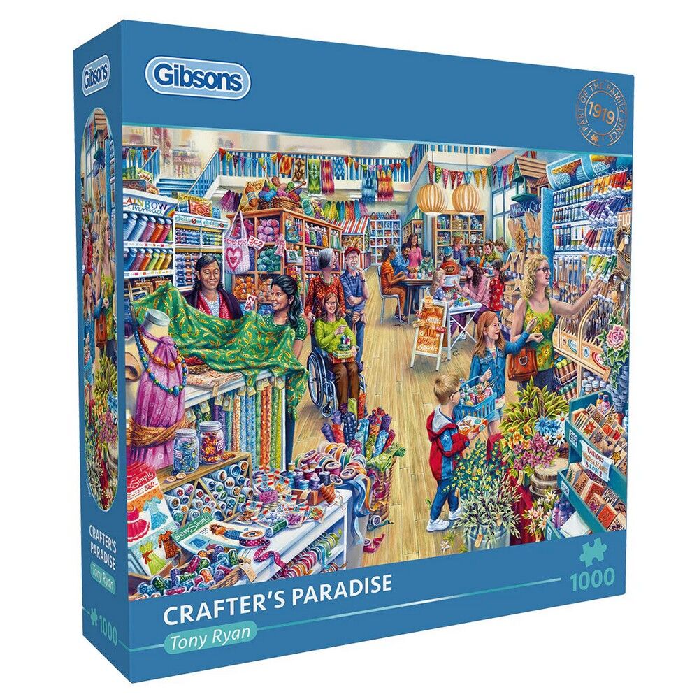 Gibsons 1000pc - Crafters Paradise Puzzle