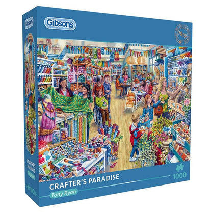 Gibsons 1000pc - Crafters Paradise Puzzle