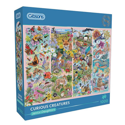 Gibsons 1000pc - Curious Creatures Puzzle