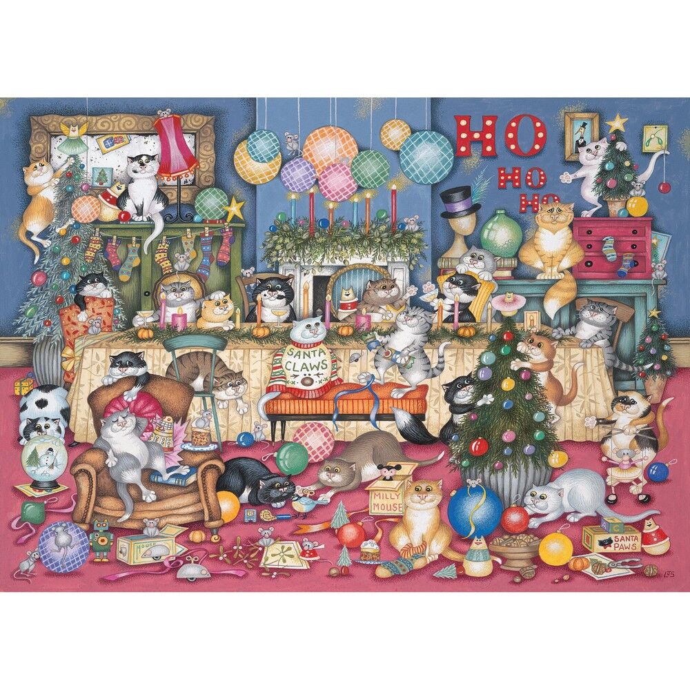 Gibsons 1000pc - Feline Festivities Puzzle