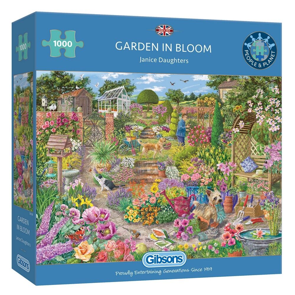 Gibsons 1000pc - Garden In Bloom Puzzle